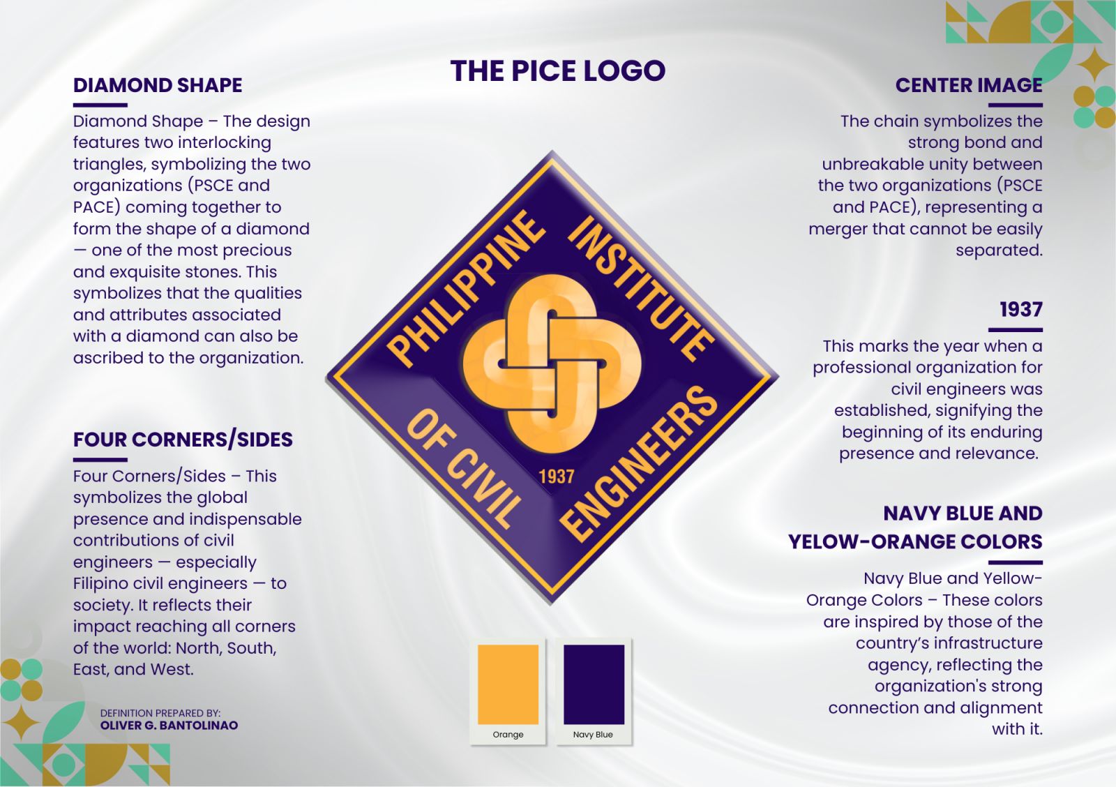 PICE logo info
