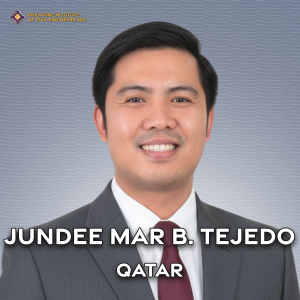 2026_QATAR_ENGR. JUNDEE MAR B. TEJEDO